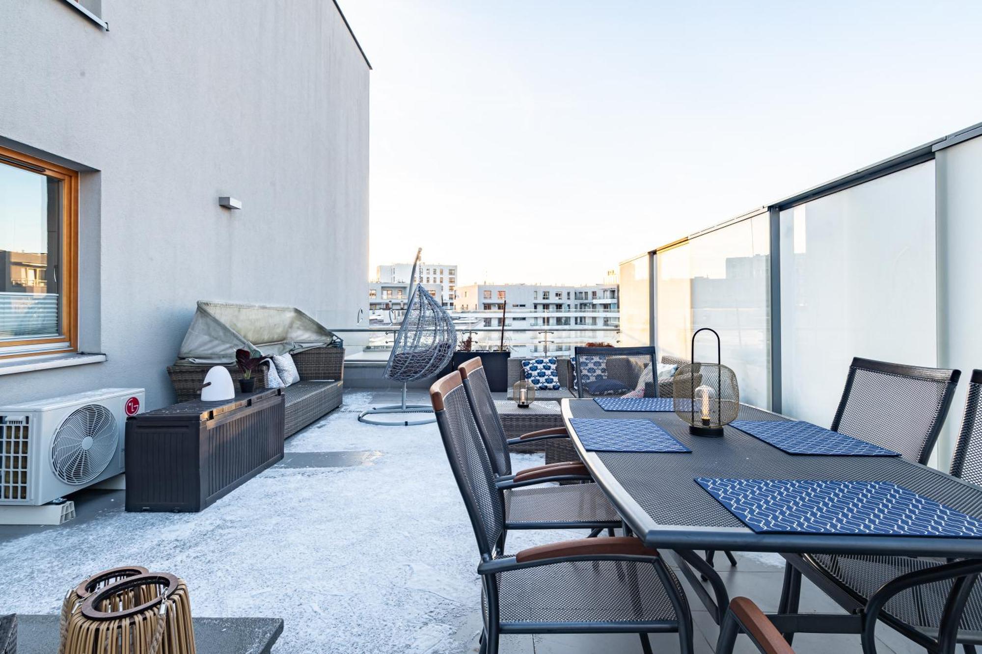 Superapart Kasprzaka With Spacious Terrace And Air Conditioning Apartament Warszawa