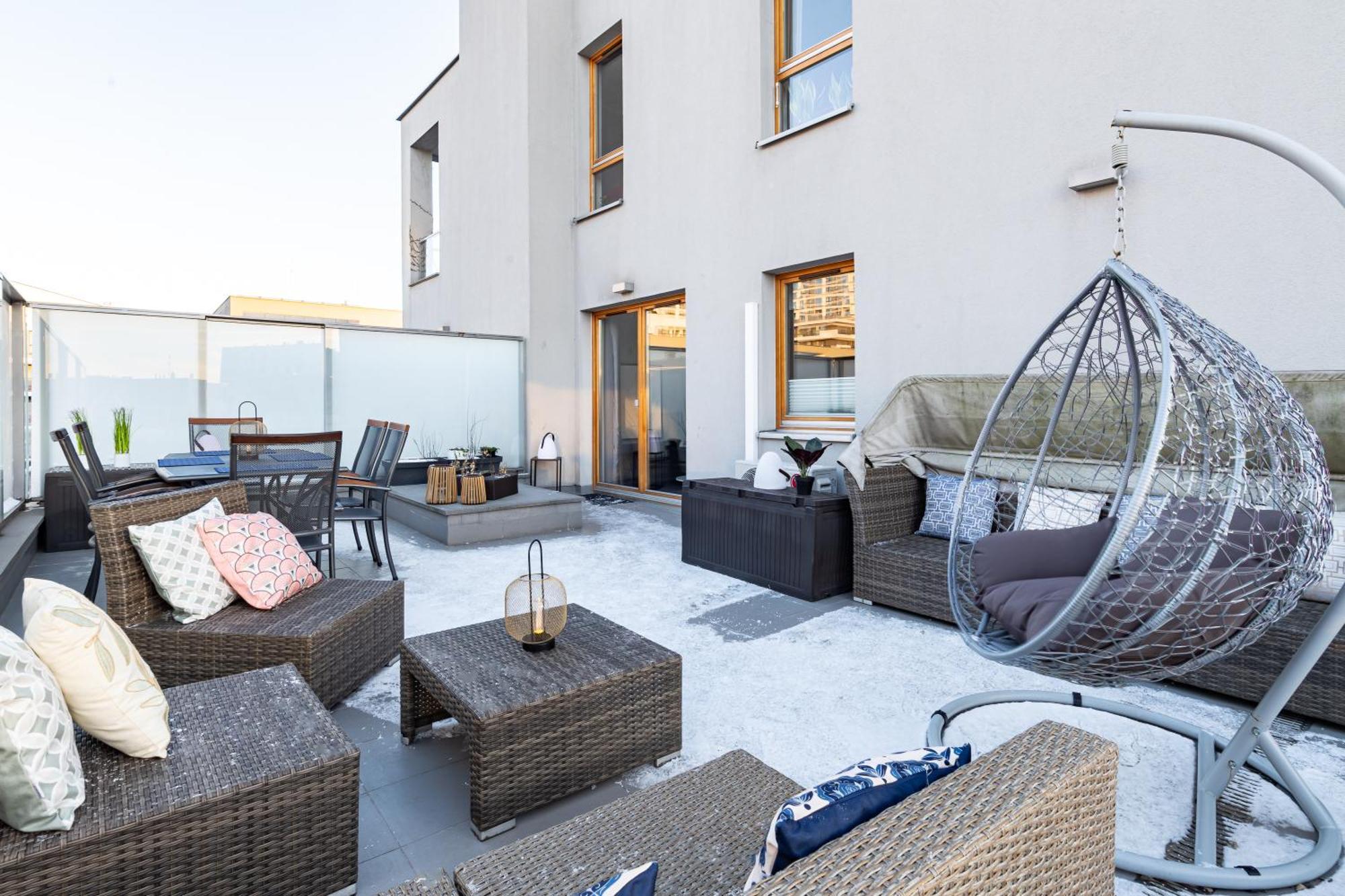 Apartament Superapart Kasprzaka With Spacious Terrace And Air Conditioning *